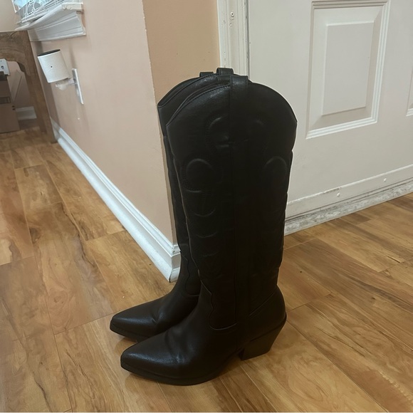 Black cowgirl boots coconuts by Matisse - Picture 5 of 5